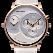 Hodinky Uhr Kraft Dual Time 54mm 27103-1RGw